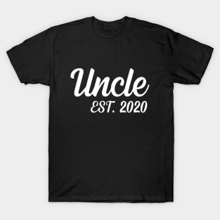 Uncle Est 2020 Funny Funcle Tee T-Shirt